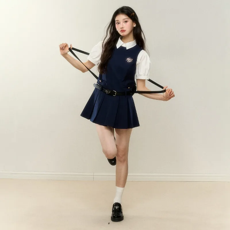 COVER TIME Two Piece Skirt Sets Women's-4