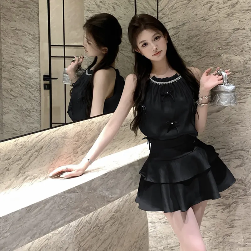 COVER TIME Two Piece Skirt Sets Women's-2
