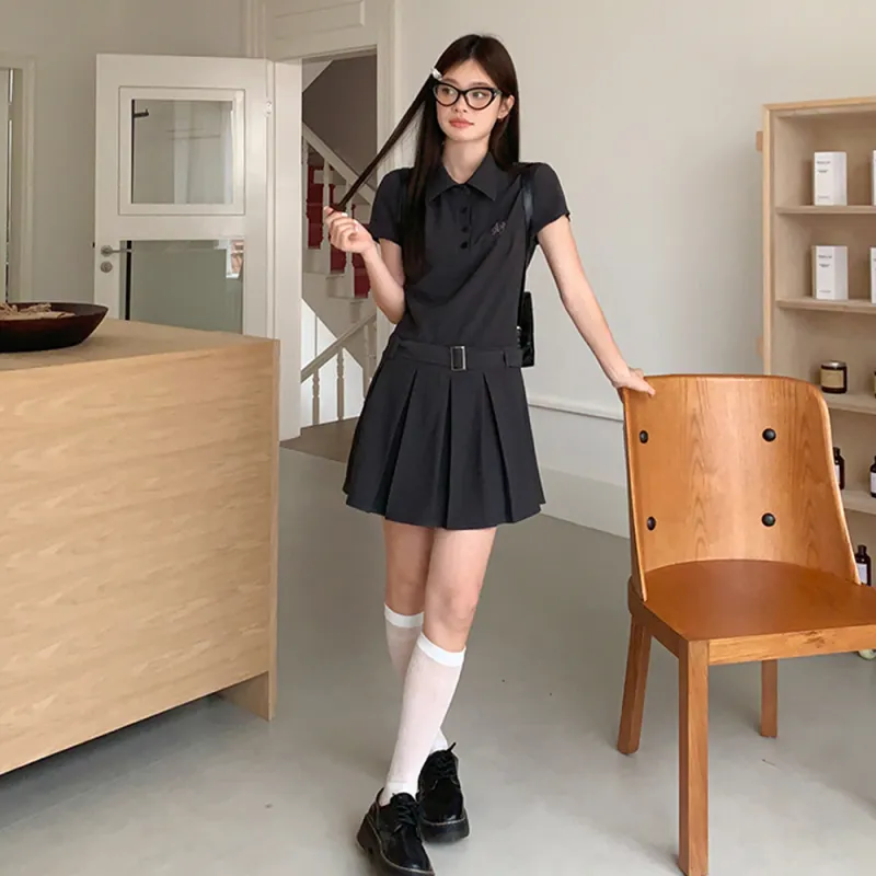 COVER TIME Short Sleeved Dress Women's-3