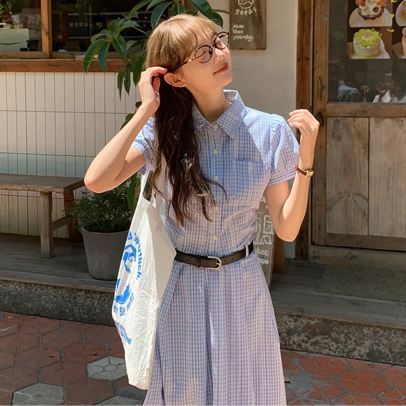 COVER TIME Short Sleeved Dress Women's-5