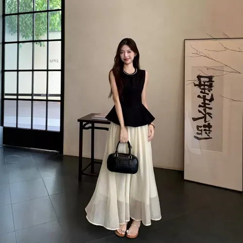 COVER TIME Two Piece Skirt Sets Women's