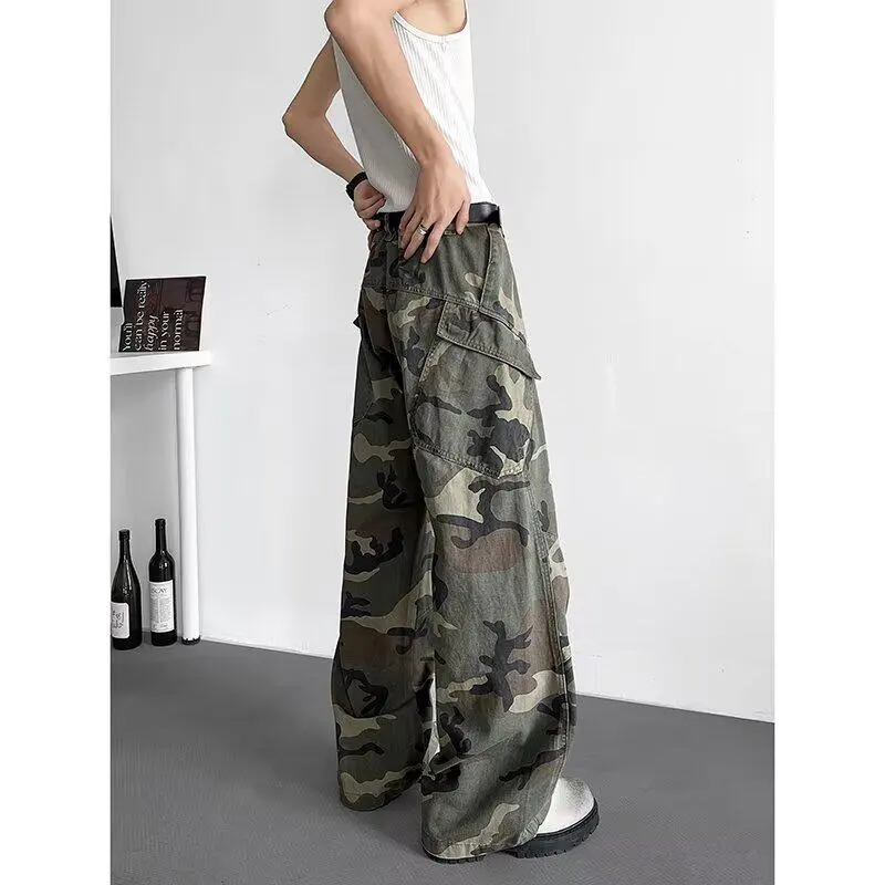 GY.VG Jeans Unisex Camouflage-4