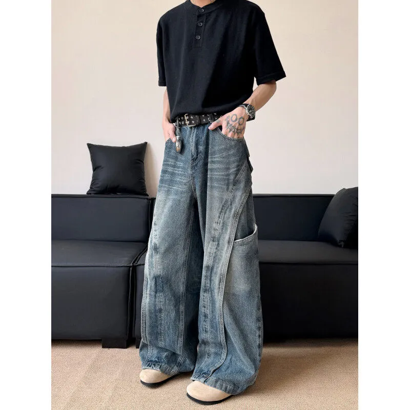 GY.VG Jeans Unisex Blue-4