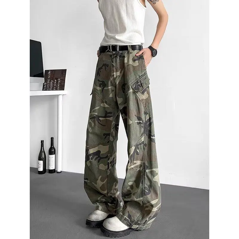 GY.VG Jeans Unisex Camouflage-3