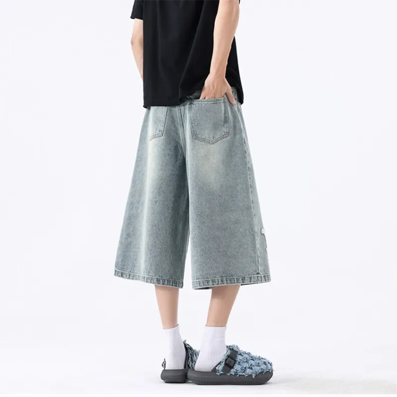 GY.VG Denim Shorts Unisex-5