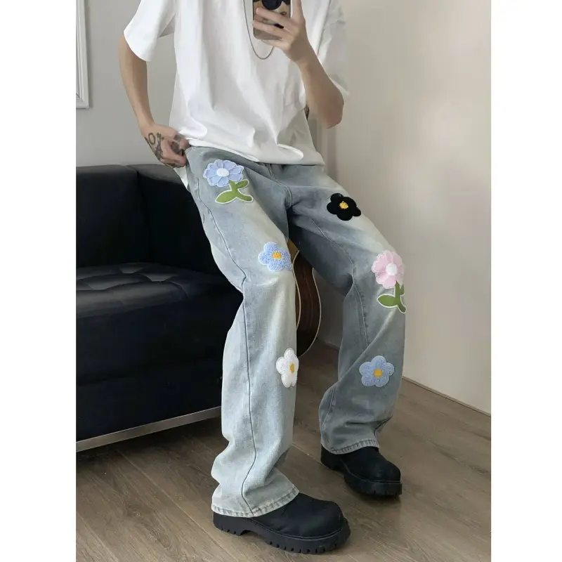 GY.VG Jeans Unisex Blue-4