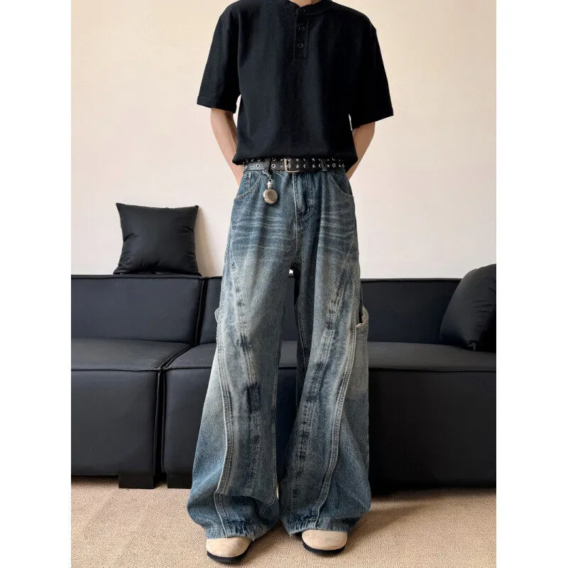 GY.VG Jeans Unisex Blue-3