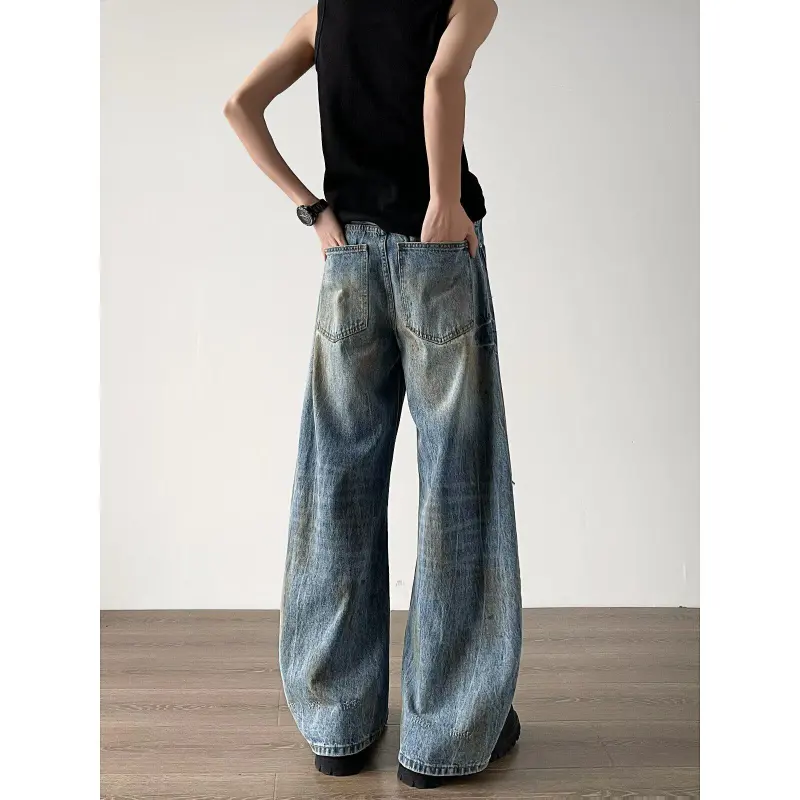 GY.VG Jeans Unisex Blue-1