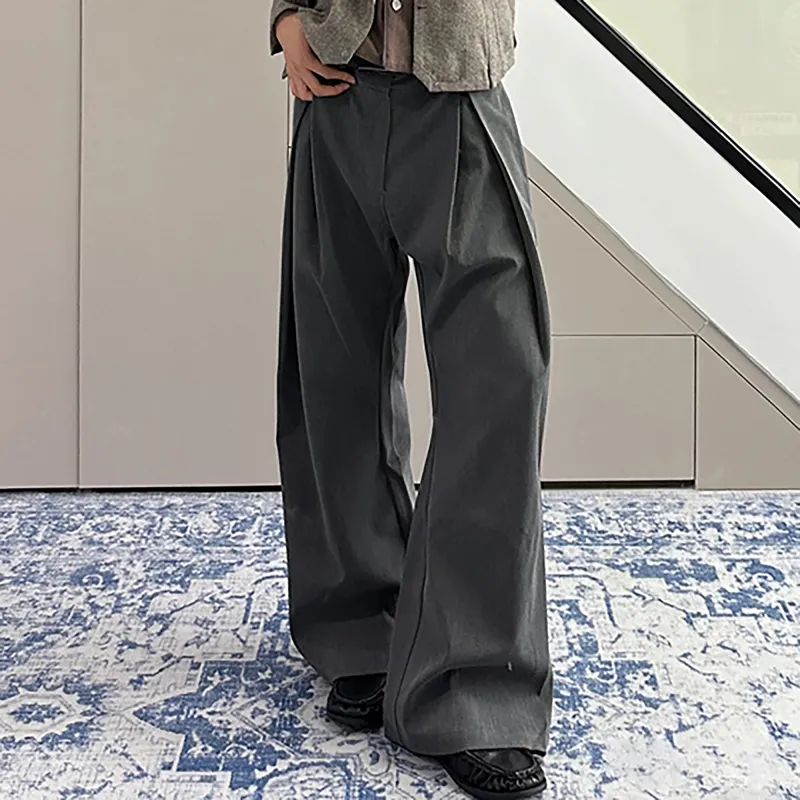 GY.VG Casual Pants Unisex Gray-2