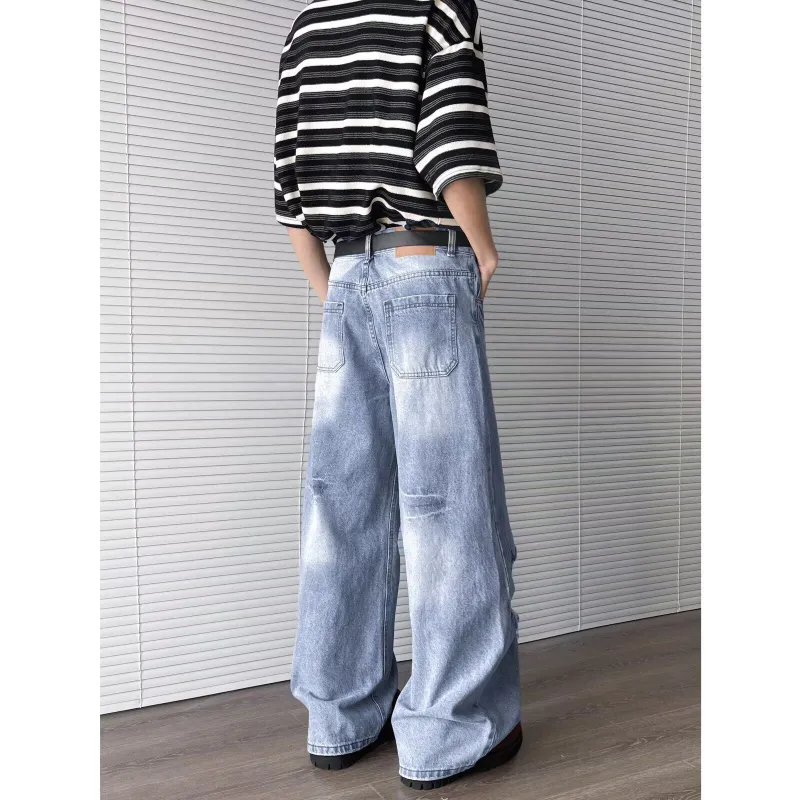 GY.VG Jeans Unisex Light Blue-4