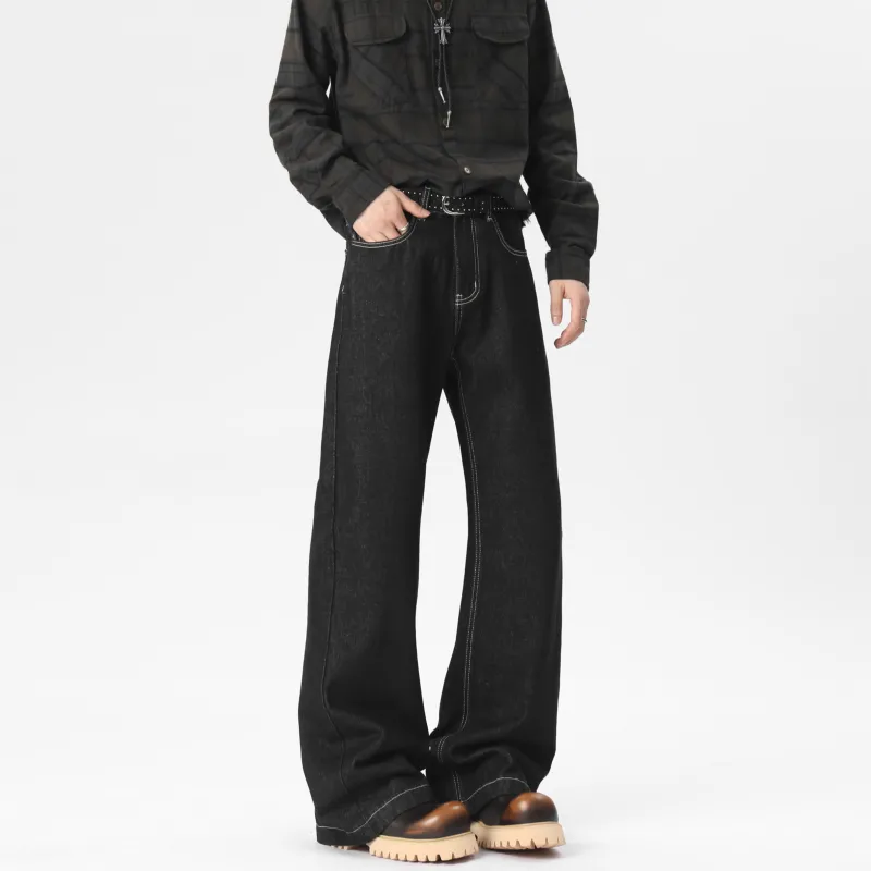 GY.VG Jeans Unisex Original Denim Black-3