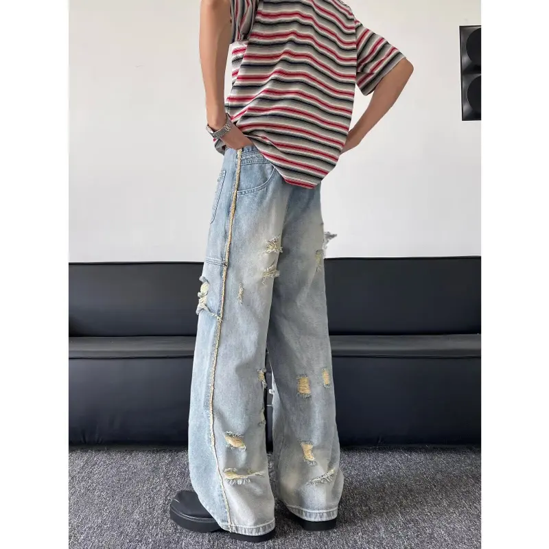 GY.VG Jeans Unisex Blue-4