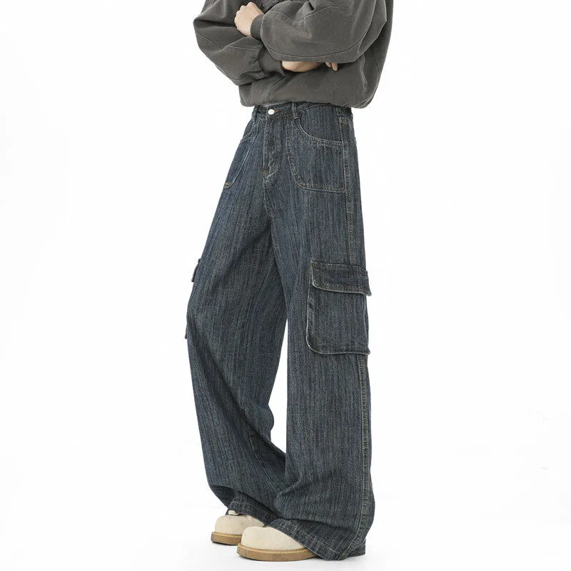 GY.VG Jeans Unisex Dark Blue-5
