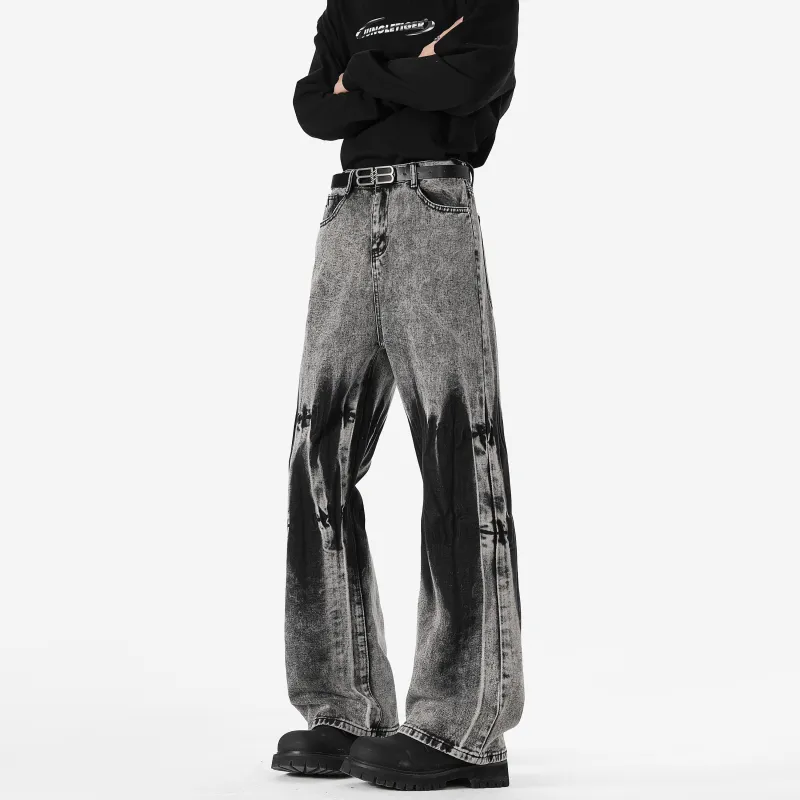 GY.VG Jeans Unisex Black-4