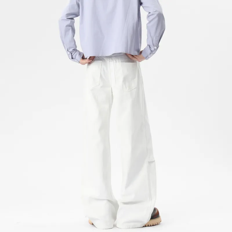 GY.VG Jeans Unisex White-4