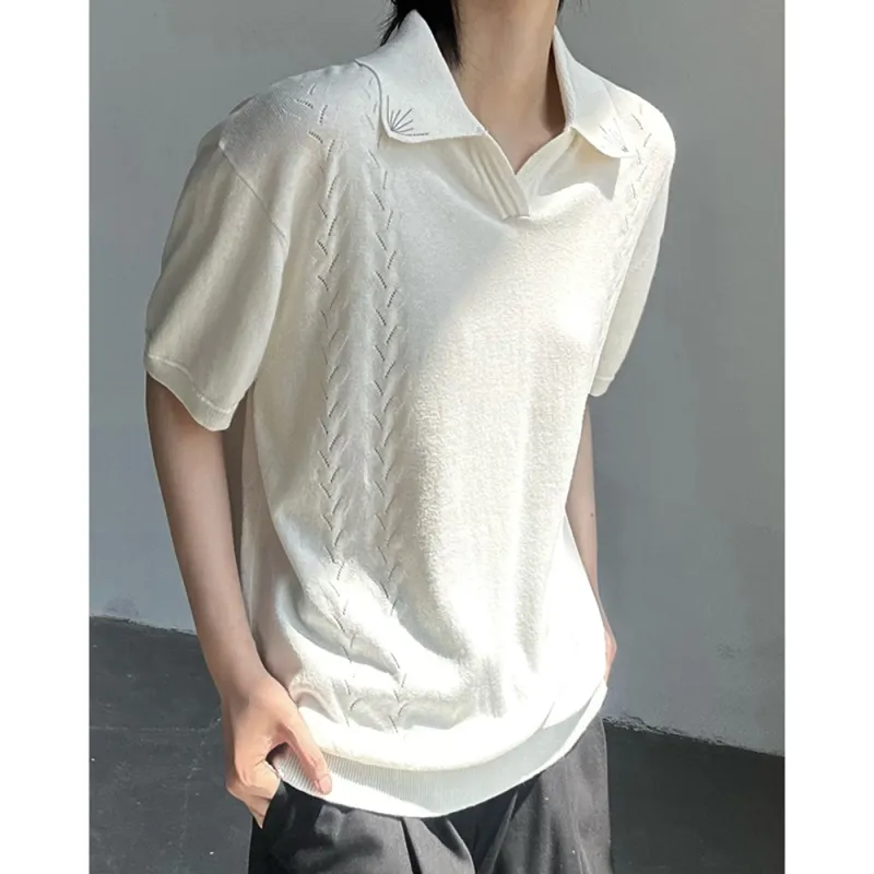 GY.VG Polo Shirts Unisex White-2