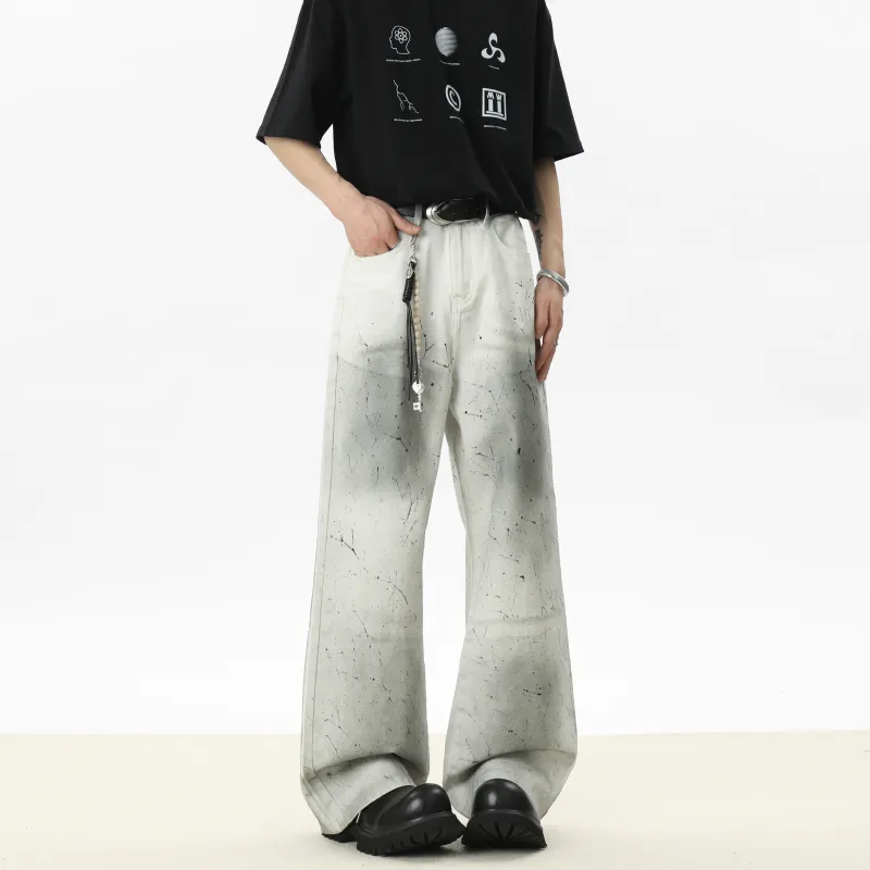 GY.VG Jeans Unisex White-3