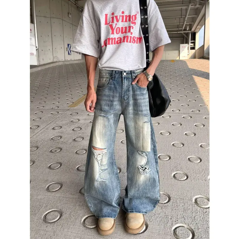 GY.VG Jeans Unisex Blue-2