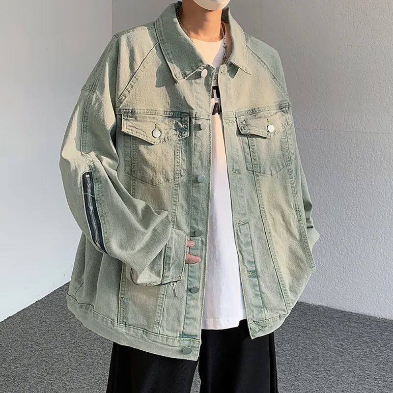 GY.VG Jackets Coats Unisex Blue-3