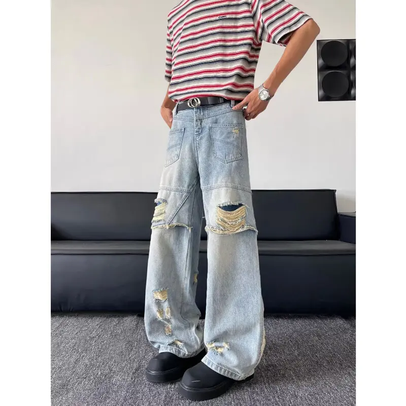 GY.VG Jeans Unisex Blue-2