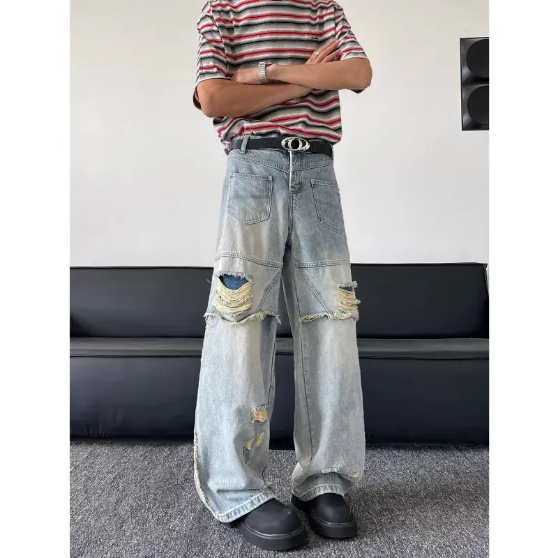 GY.VG Jeans Unisex Blue-1