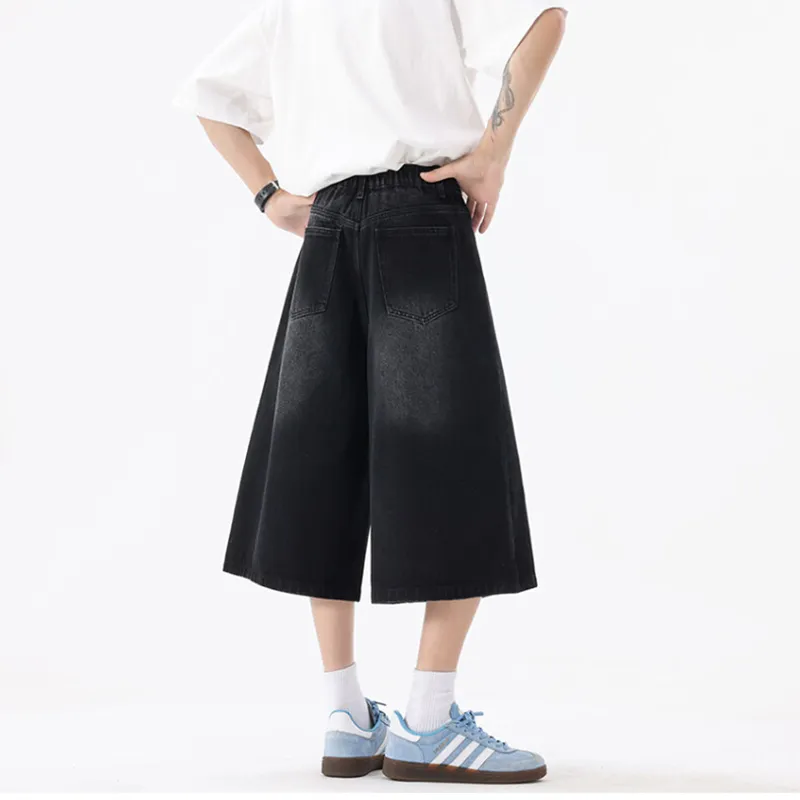 GY.VG Denim Shorts Unisex-1