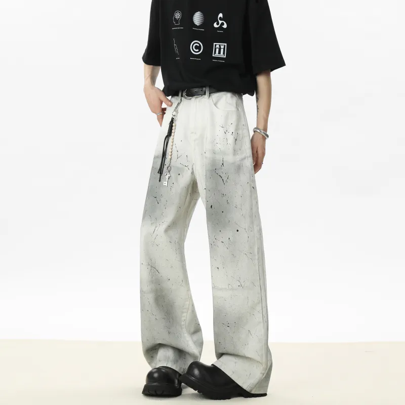 GY.VG Jeans Unisex White-2