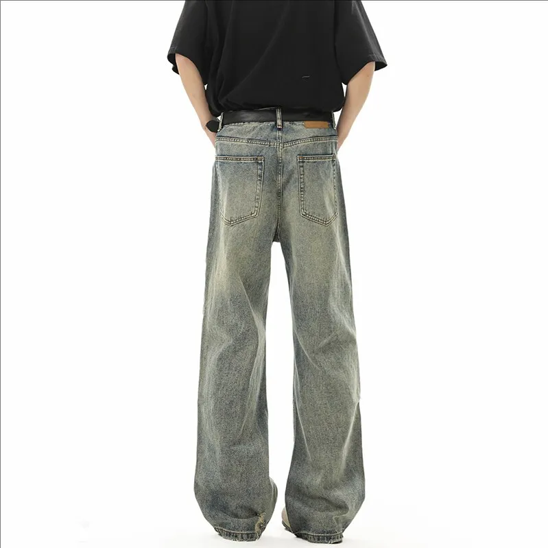 WELTER EXPERIMENT Jeans Unisex Blue Single Item-5