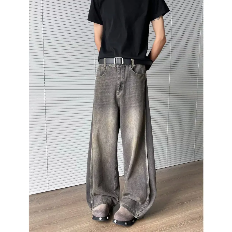 GY.VG Jeans Unisex Gray-2