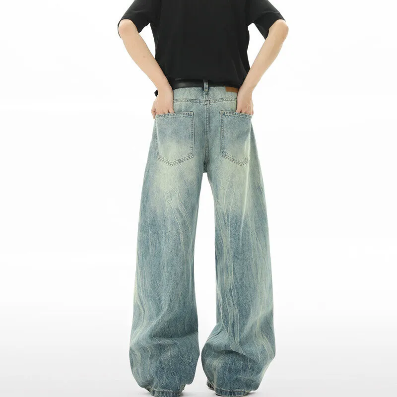 GY.VG Jeans Unisex Vintage Blue-1