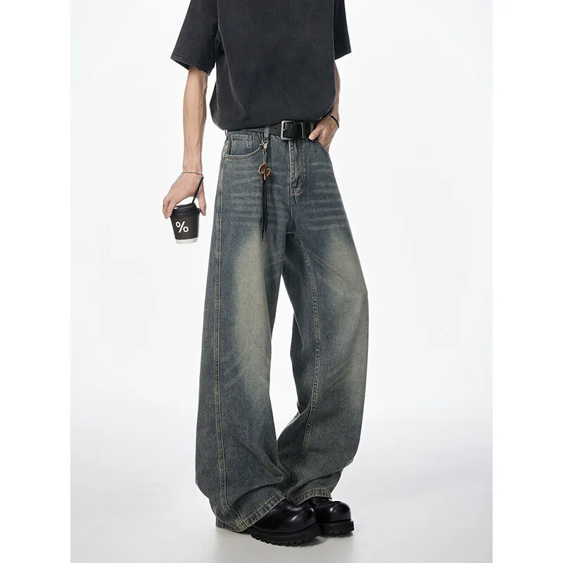 GY.VG Jeans Unisex Vintage Blue-2