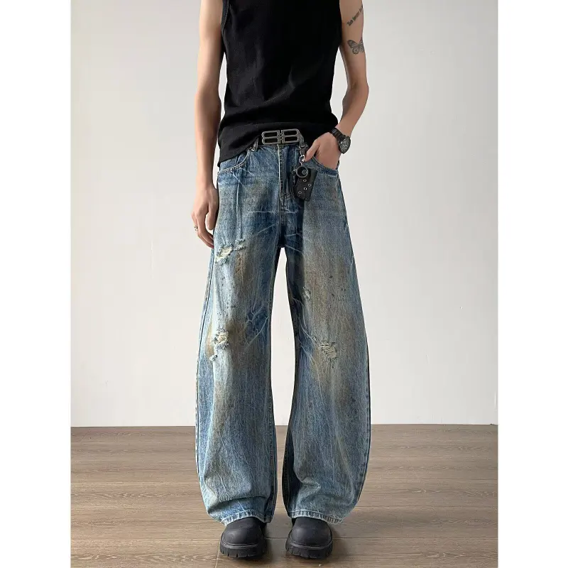 GY.VG Jeans Unisex Blue-2