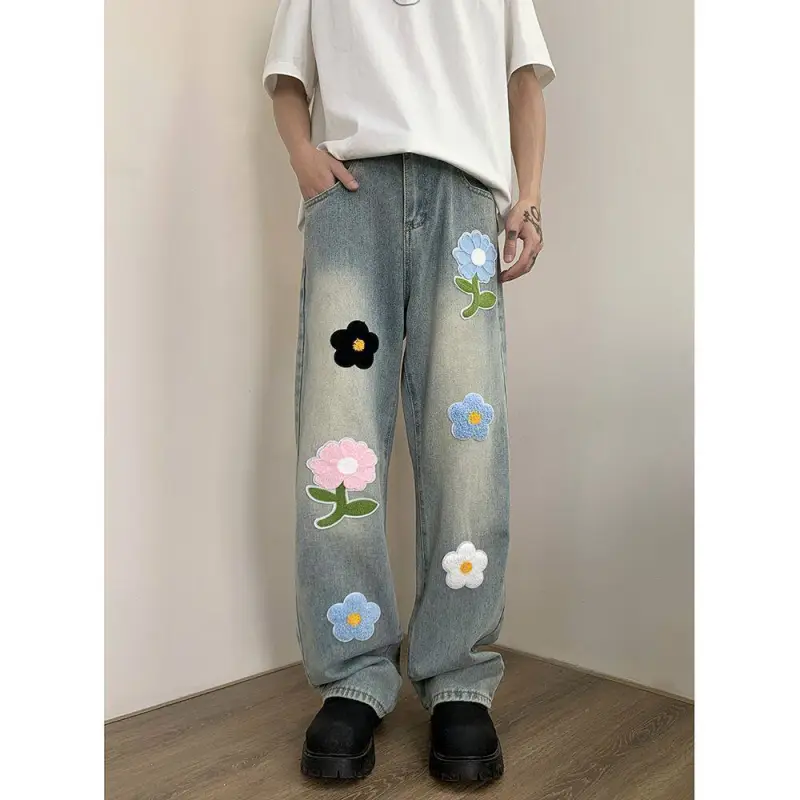 GY.VG Jeans Unisex Blue-3