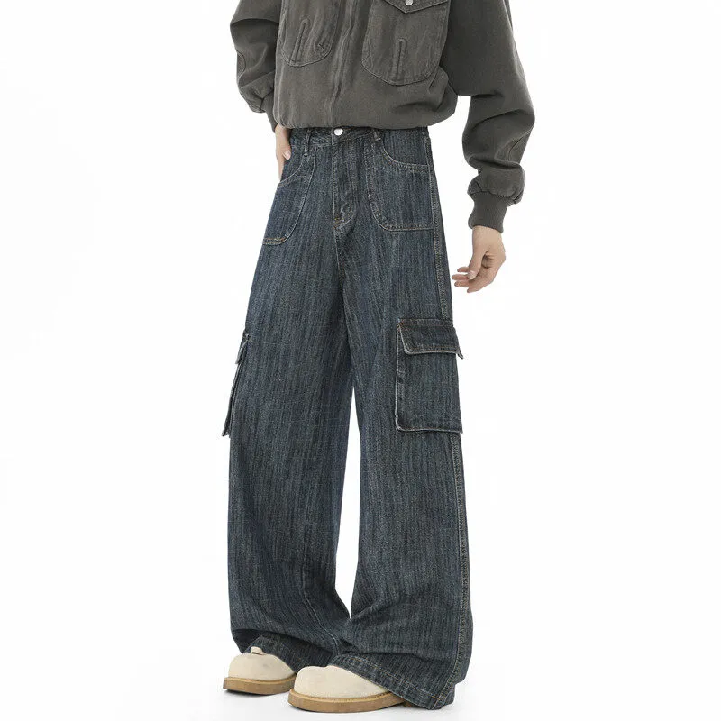 GY.VG Jeans Unisex Dark Blue-6