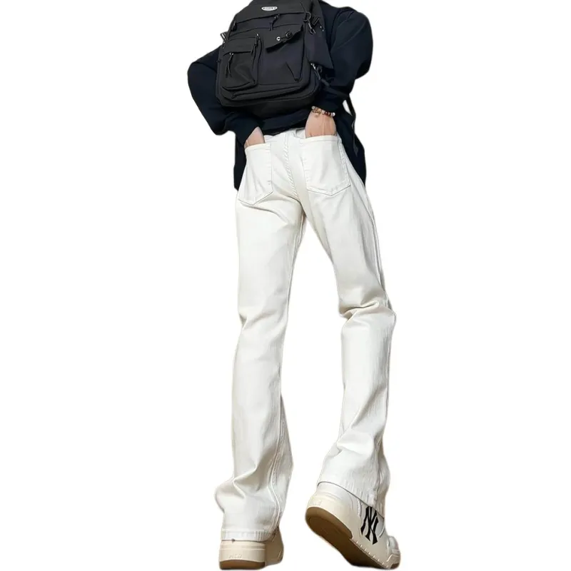 GY.VG Jeans Unisex White-1