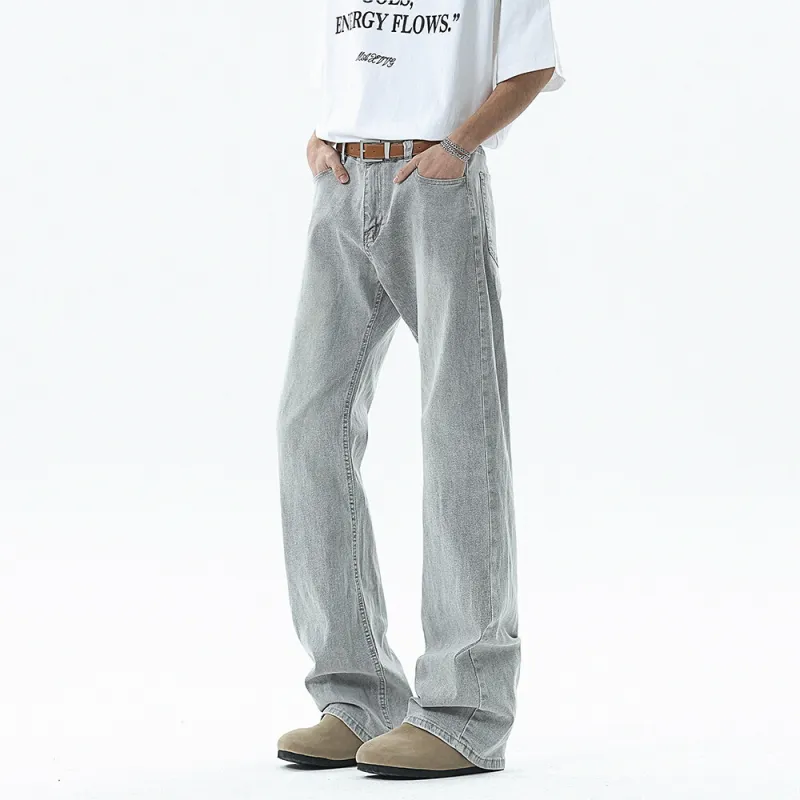 GY.VG Jeans Unisex Smoke Gray-2