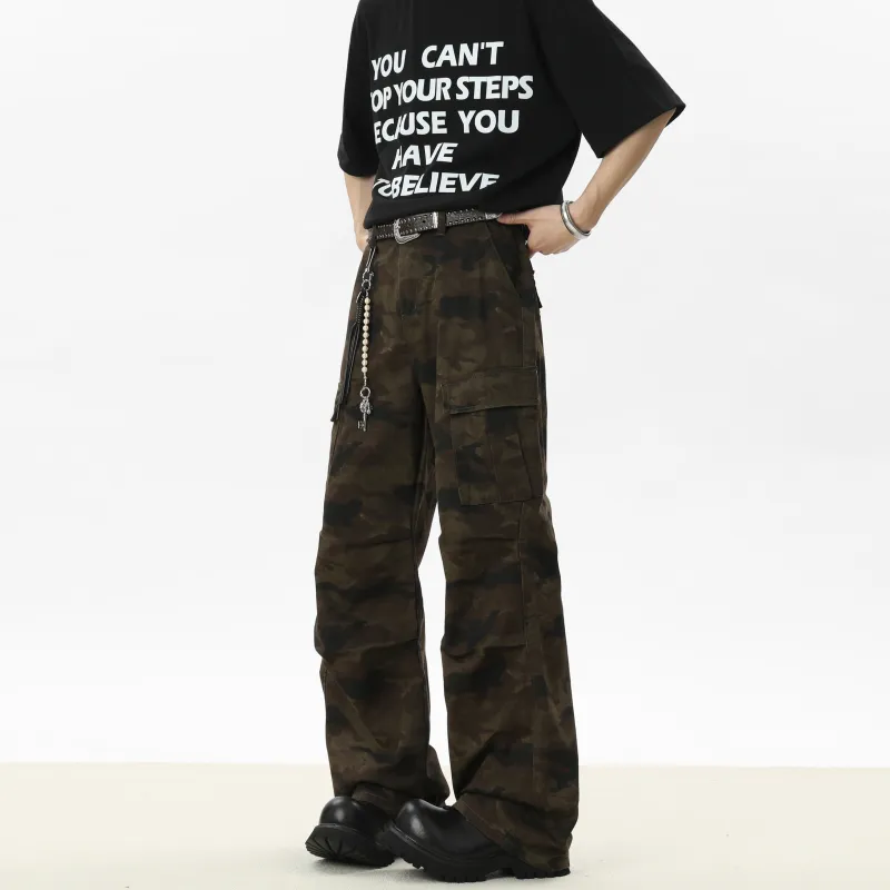 GY.VG Jeans Unisex Jungle Camouflage-2