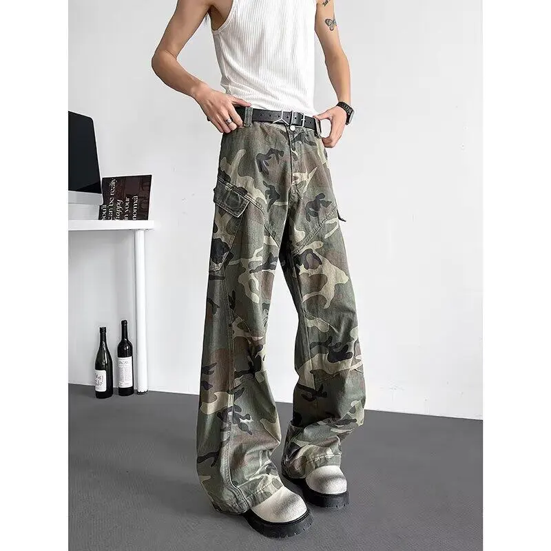 GY.VG Jeans Unisex Camouflage-2