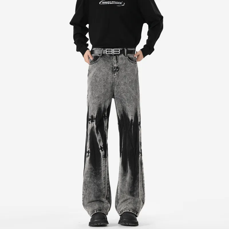 GY.VG Jeans Unisex Black-3