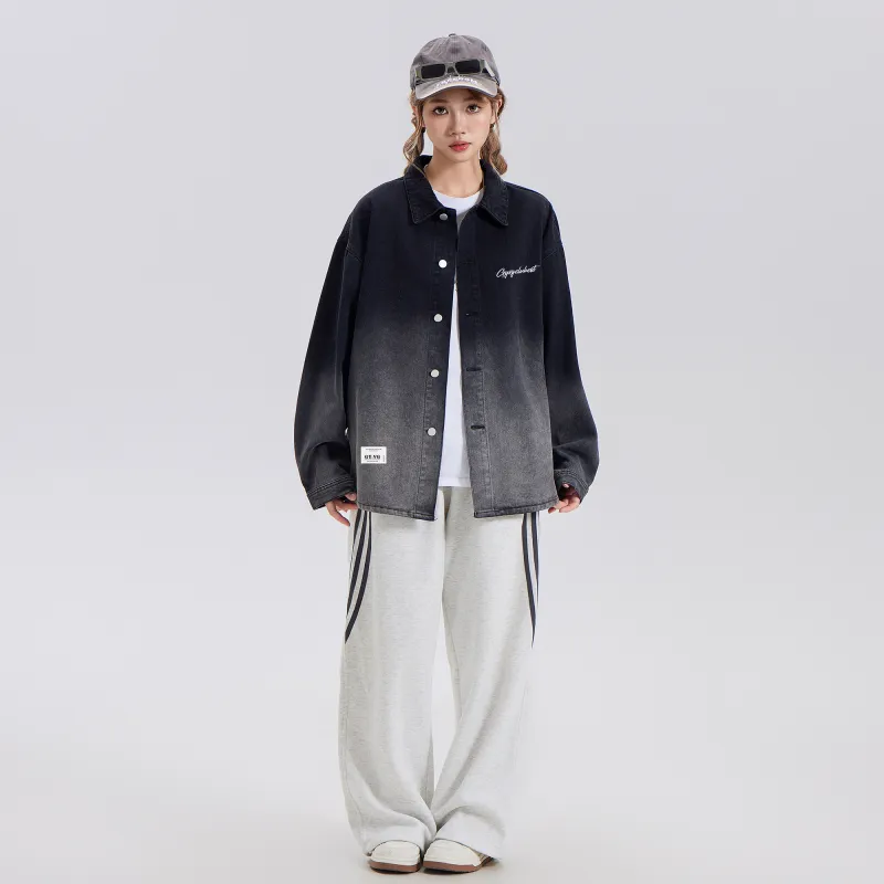 GY.VG Denim Jacket Unisex Black-4