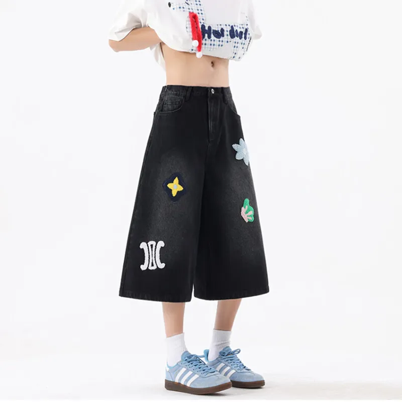 GY.VG Denim Shorts Unisex-3