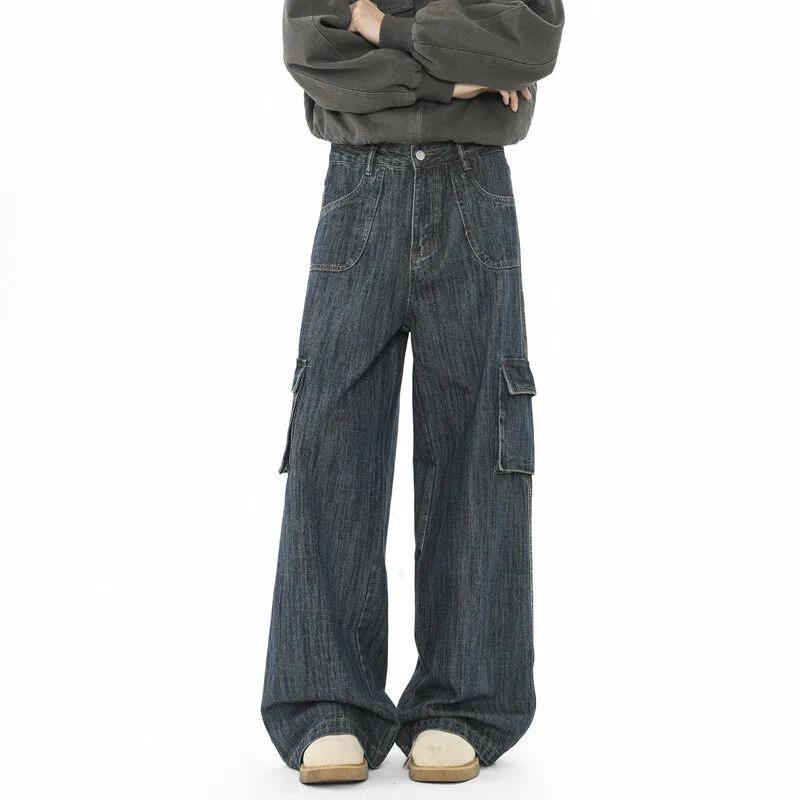 GY.VG Jeans Unisex Dark Blue-3