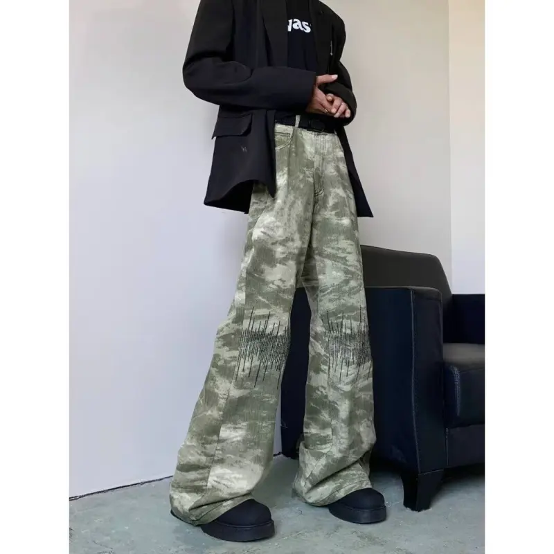 GY.VG Jeans Unisex Camouflage-2