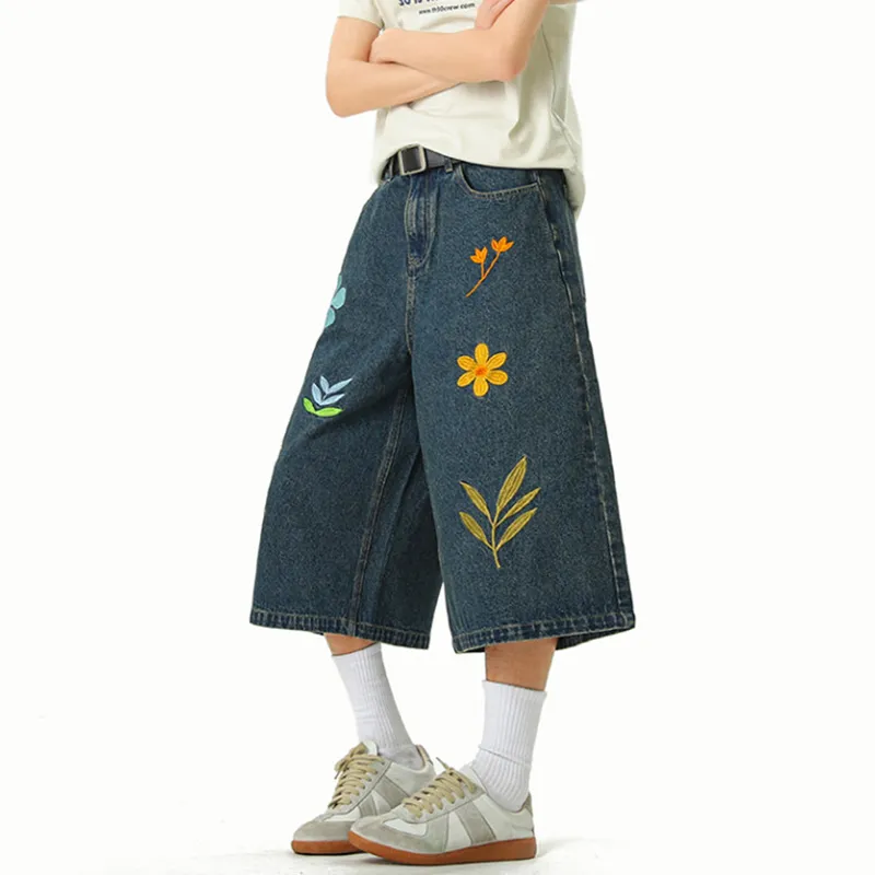GY.VG Casual Shorts Unisex Blue-2