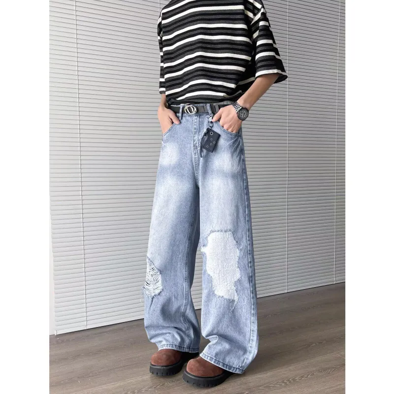 GY.VG Jeans Unisex Light Blue-2