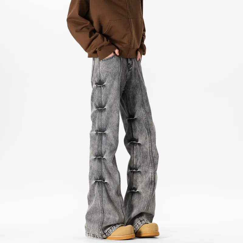 GY.VG Jeans Unisex Black-3