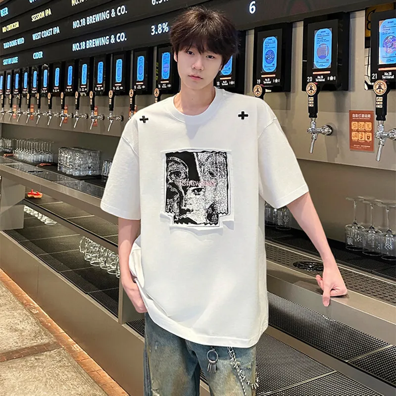 GY.VG T Shirts Unisex White-3