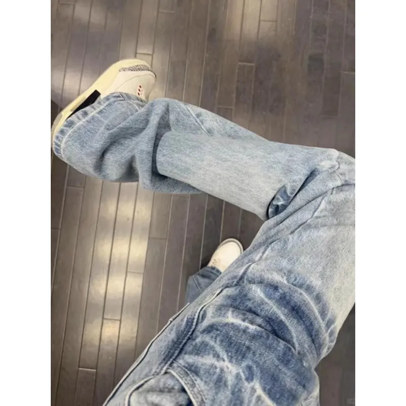 GY.VG Jeans Unisex Blue-3