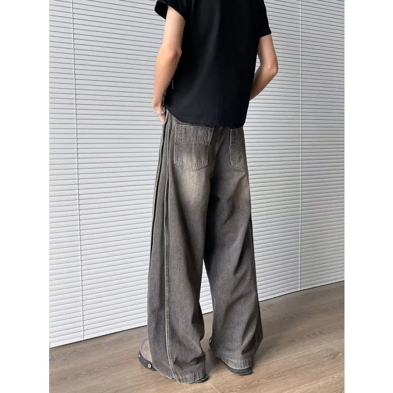 GY.VG Jeans Unisex Gray-1
