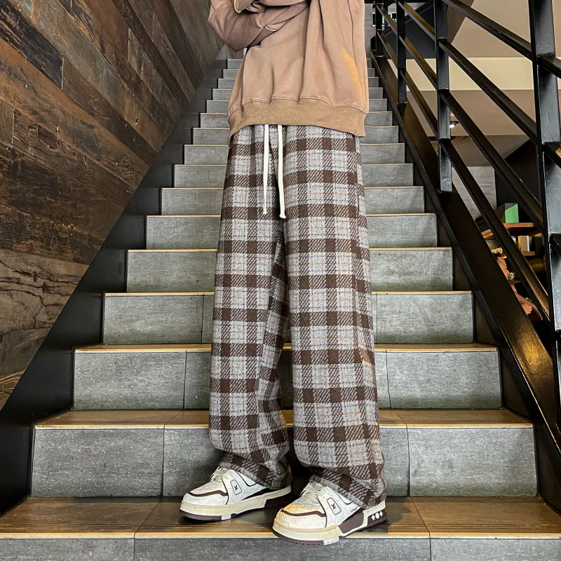 PAINT STAIN Casual Pants Unisex-34